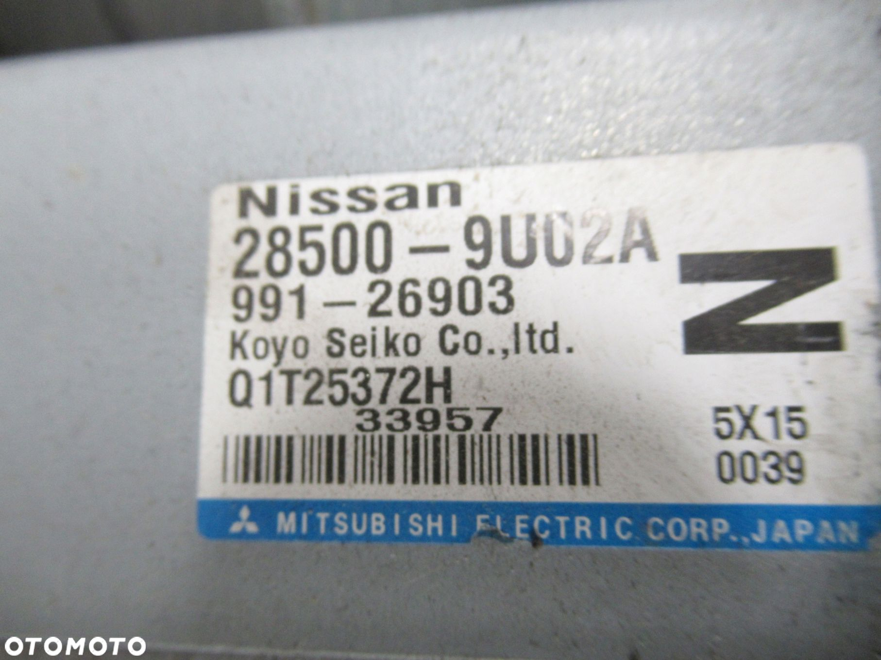 WSPOMAGANIE ELEKTRYCZNE KOLUMNA NISSAN NOTE E11 06- 488109U10A 28500-9U02A - 4