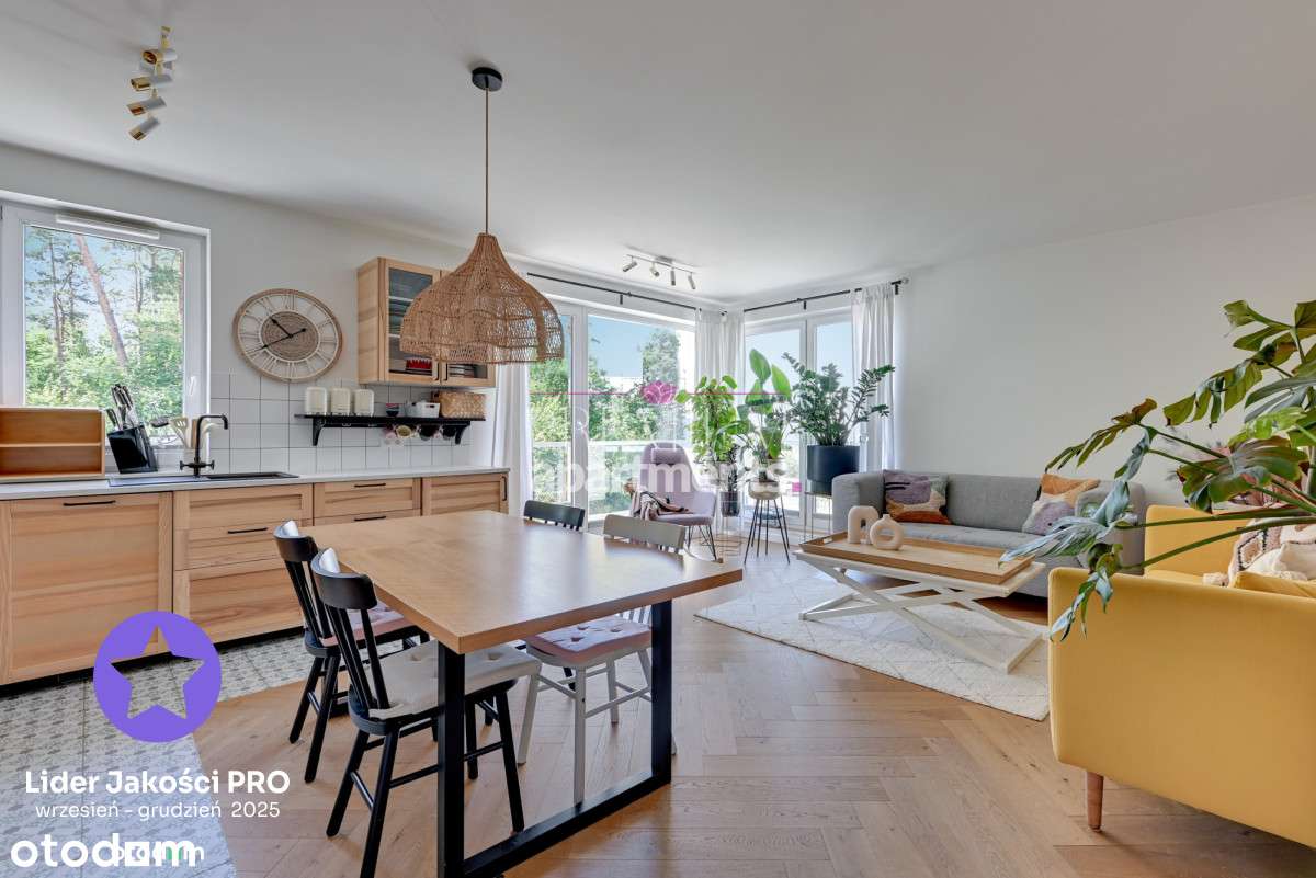 Apartament 4 pok., garaż, balkon, zieleń, Fikakowo