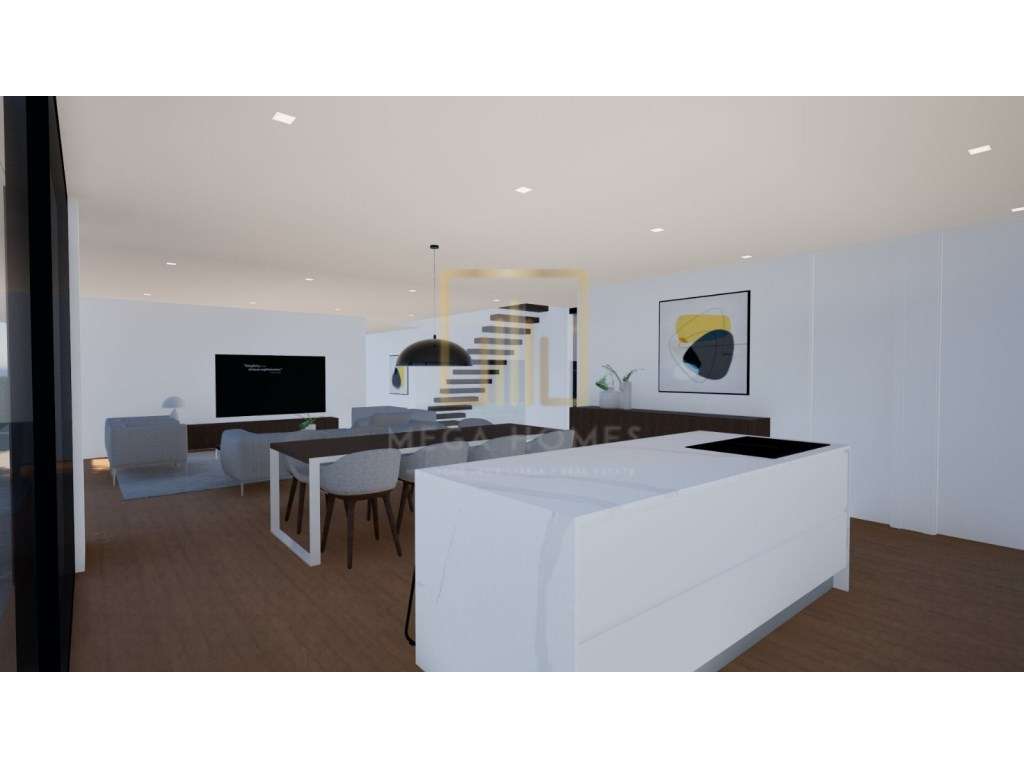 Lote de terreno com 440m2 para construção de moradia isolada T4+1, ...-7