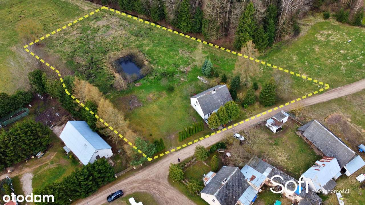 Dom z Działką i Stawem pod Sejnami! Opcja ZAMIANY-1