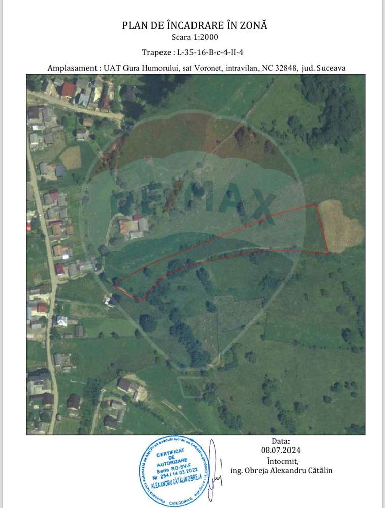 Teren 6,865mp Voroneț / Gura Humorului / Bucovina - Imagine principală: 5/20