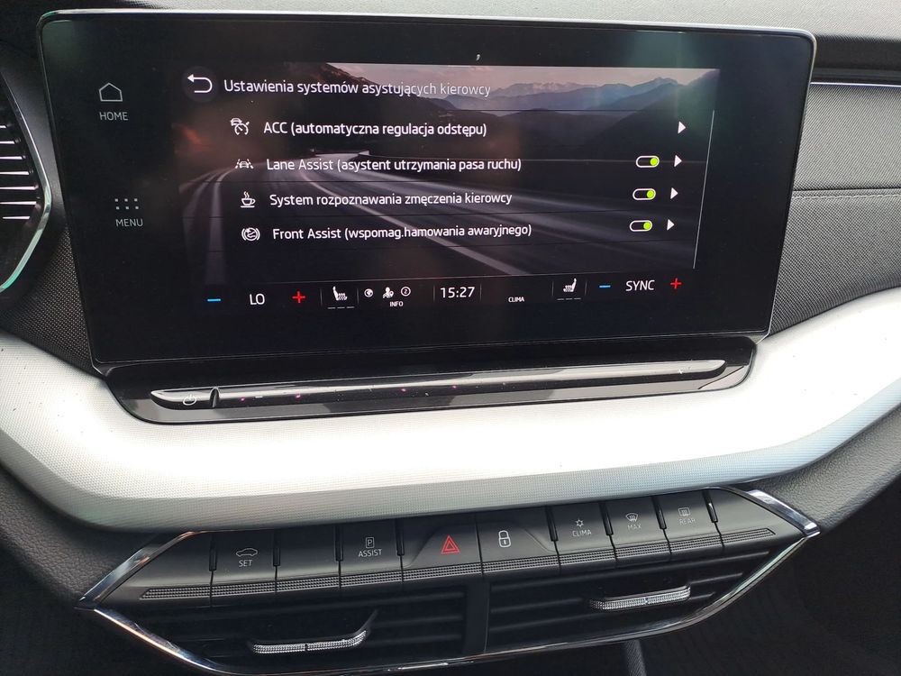 SKODA OCTAVIA Indukcja Grzana szyba Kamera SmartLink ACC DSG Salon PL ASO VAT23%
