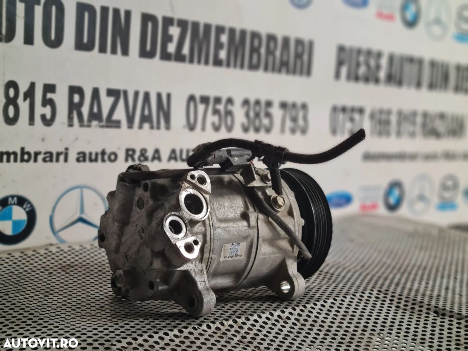 Compresor Clima AC Bmw X1 X2 F39 F48 Seria 2 F45 F46 Mini F55 F56 F57 F60 2.0 D B47 Cod 6842618 Sub 10.000 Km - Dezmembrez Mini / Bmw - Dezmembrari Arad - 1