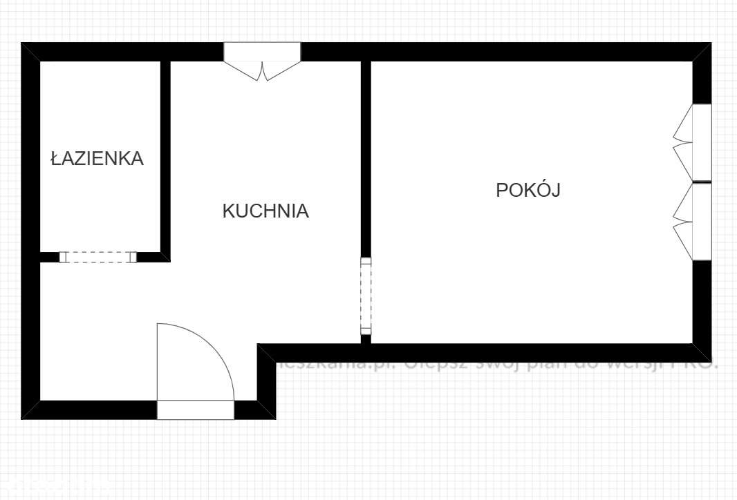 Mieszkanie, 27 m², Warszawa-0