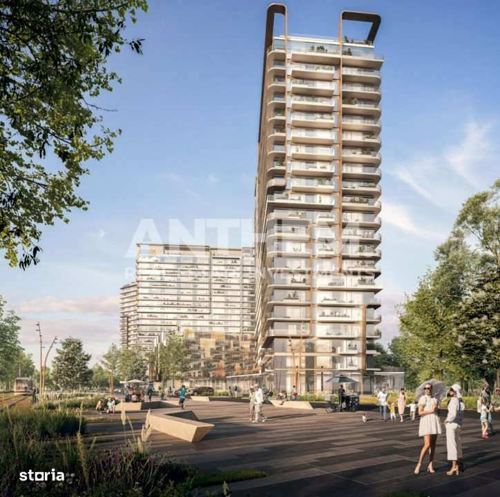 Apartament 2 camere + Loc de parcare ONE High District - Imagine principală: 4/4