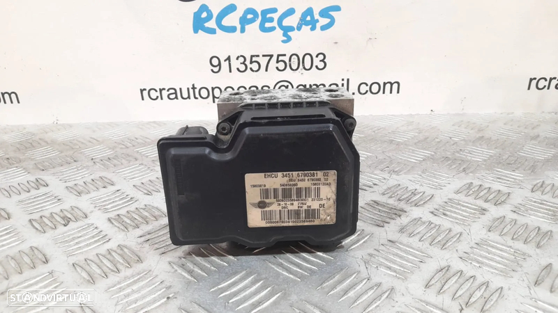 ABS MODULO BLOCO HIDRAULICO MINI COOPER S R57 CABRIO 1.6i 16V 174CV N14B16A 34516790381 6790381 54085306D R56 R56 LCI CLUBMAN R55 R55 LCI CABRIO R57 LCI - 3