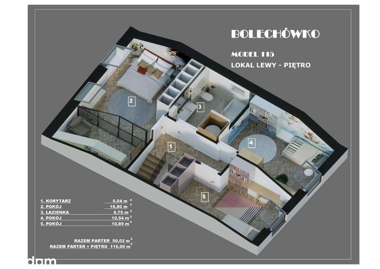 Dom, 116 m², Bolechówko-6