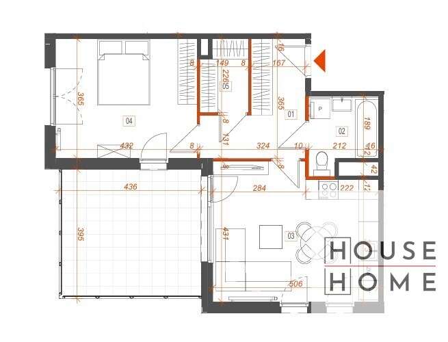 Nowe mieszkanie z tarasem gotowe do odbioru!-2