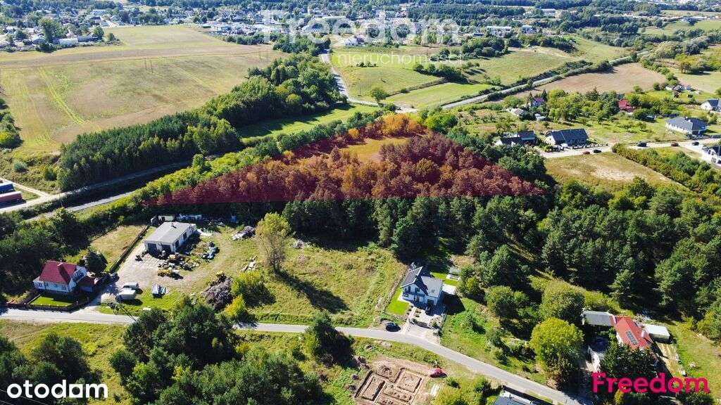 Łazieniec działka z planem i możliwością podziału - Pełny obrazek: 5/11