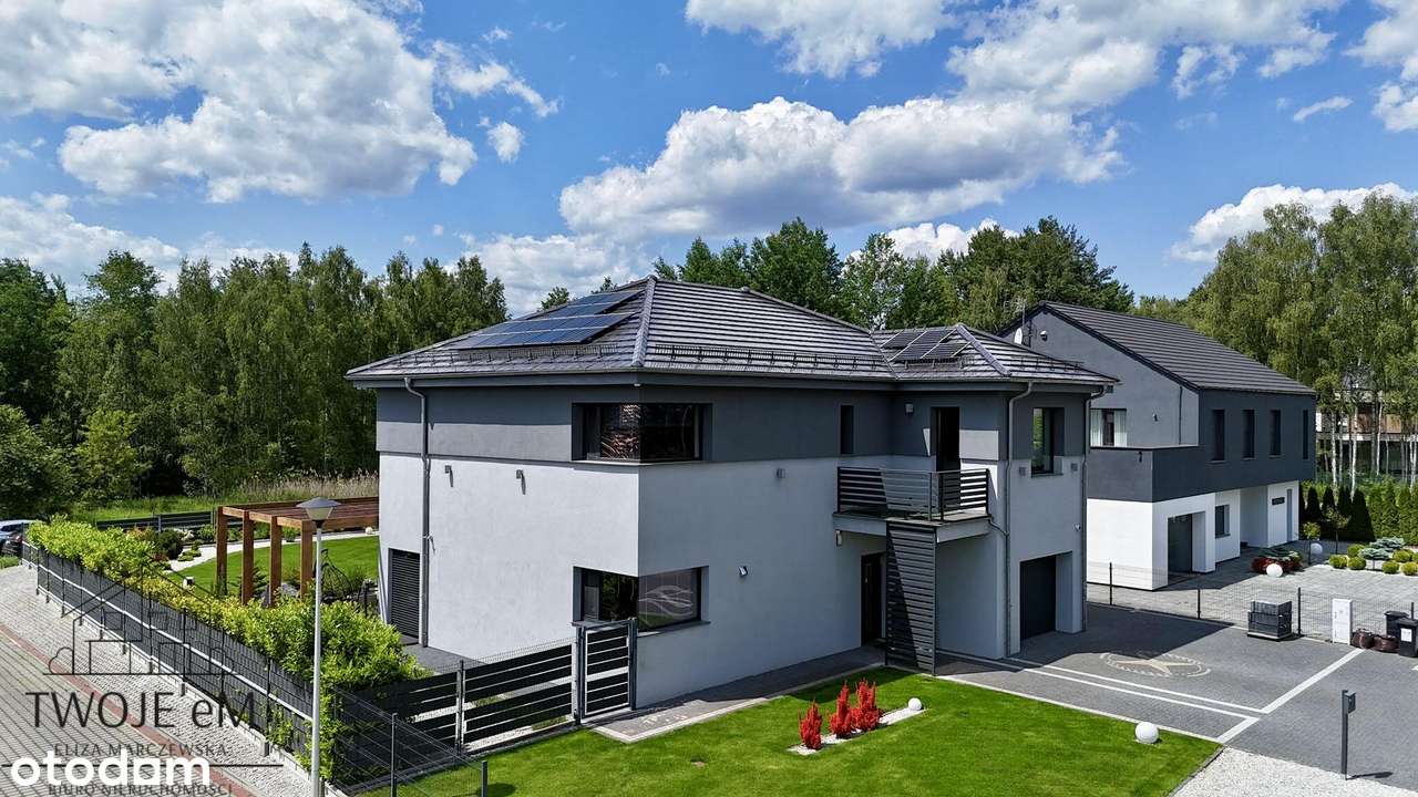 Energooszczędny inteligentny dom-piękny ogród-las-19