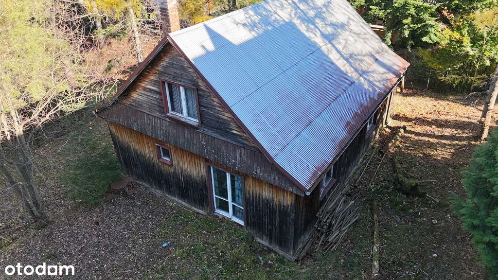 Działka z domem do remontu przy Parku narodowym-1