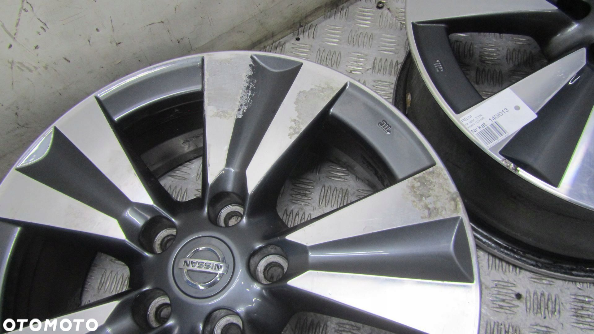 NISSAN PULSAR FELGI ALUMINIOWE 5X114,3 ET45 6,5X17 - 9