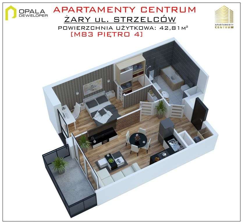 Wyjątkowy Najwyższy Budynek W Żarach Ul.Moniuszki-9