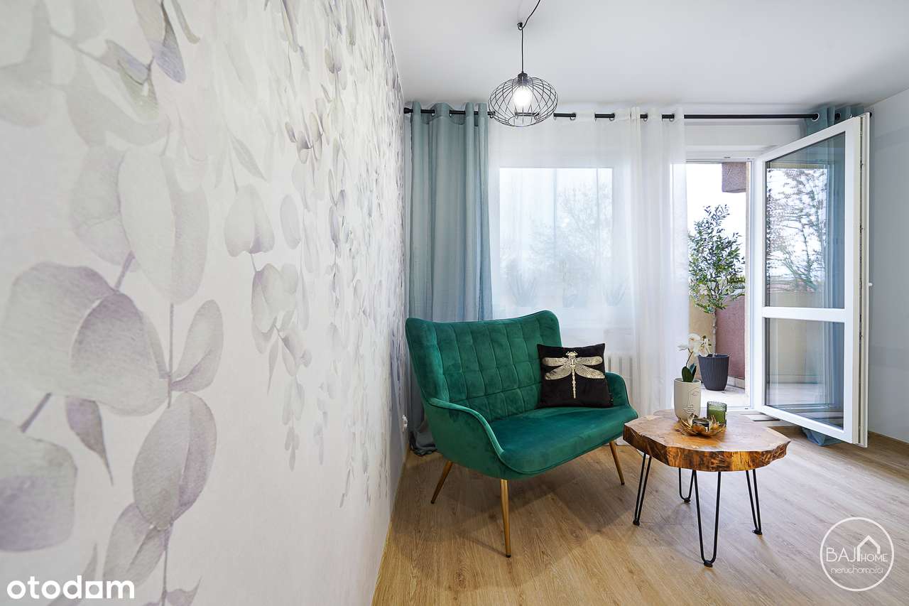 REZERWACJA !!! 2 pokoje, po generalnym remoncie, Stare Gliwice, balkon-7