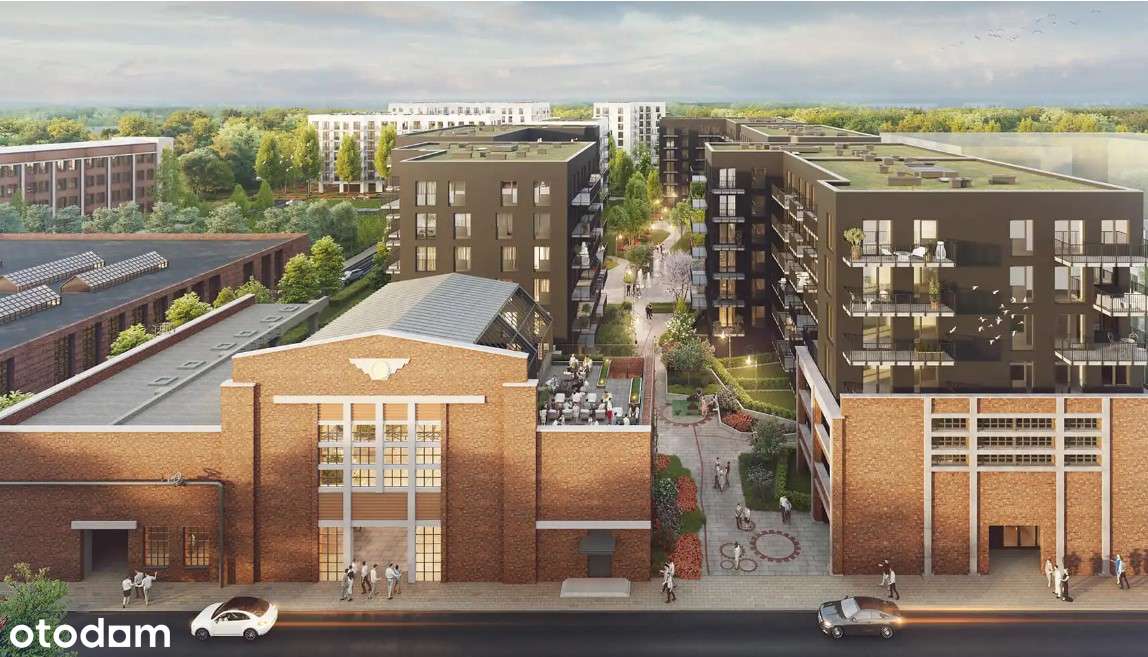 Najatrakcyjniejsze 2 pok. LOFTY na terenie fabryki URSUS odbiór MARZEC-2