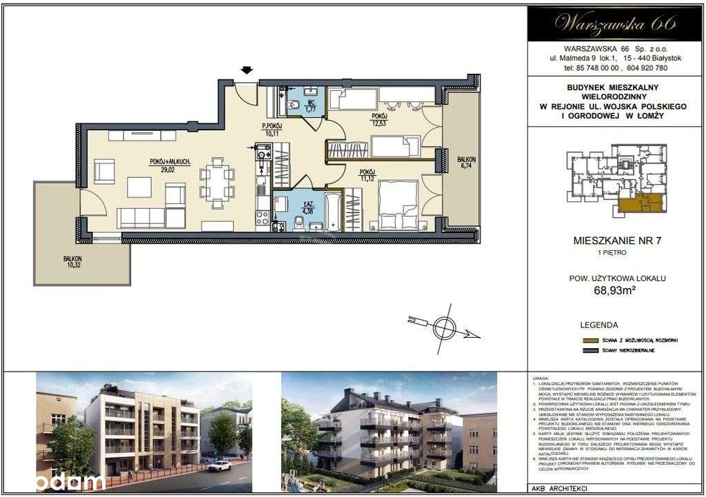 Nowoczesne mieszkania na ul. Ogrodowej w Łomży! - Pełny obrazek: 2/20