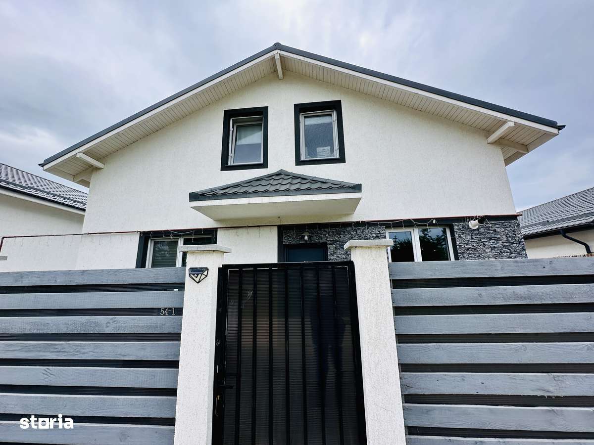 Casă de vânzare nouă în Comuna Berceni Ilfov - 4 camere - teren 406 mp - Imagine principală: 3/16