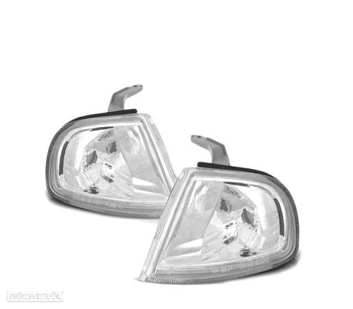 PISCAS FRONTAIS PARA HONDA PRELUDE 92-97 CHROME CROMADO - 1