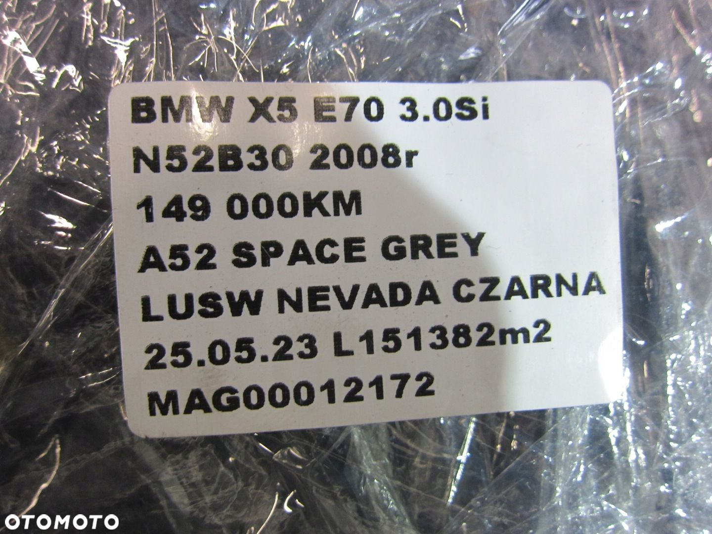 BMW X5 E70 3.0SI WIĄZKA PRZEWODÓW SILNIKA 7566463 - 10