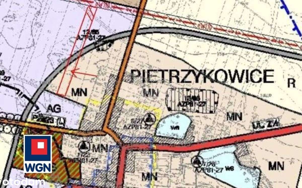 Działka, 14 700 m², Pietrzykowice-0