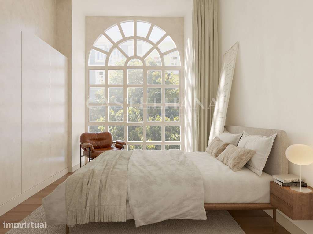 Apartamento T1 com varanda em novo empreendimento na Avenida Almira... - Grande imagem: 5/46