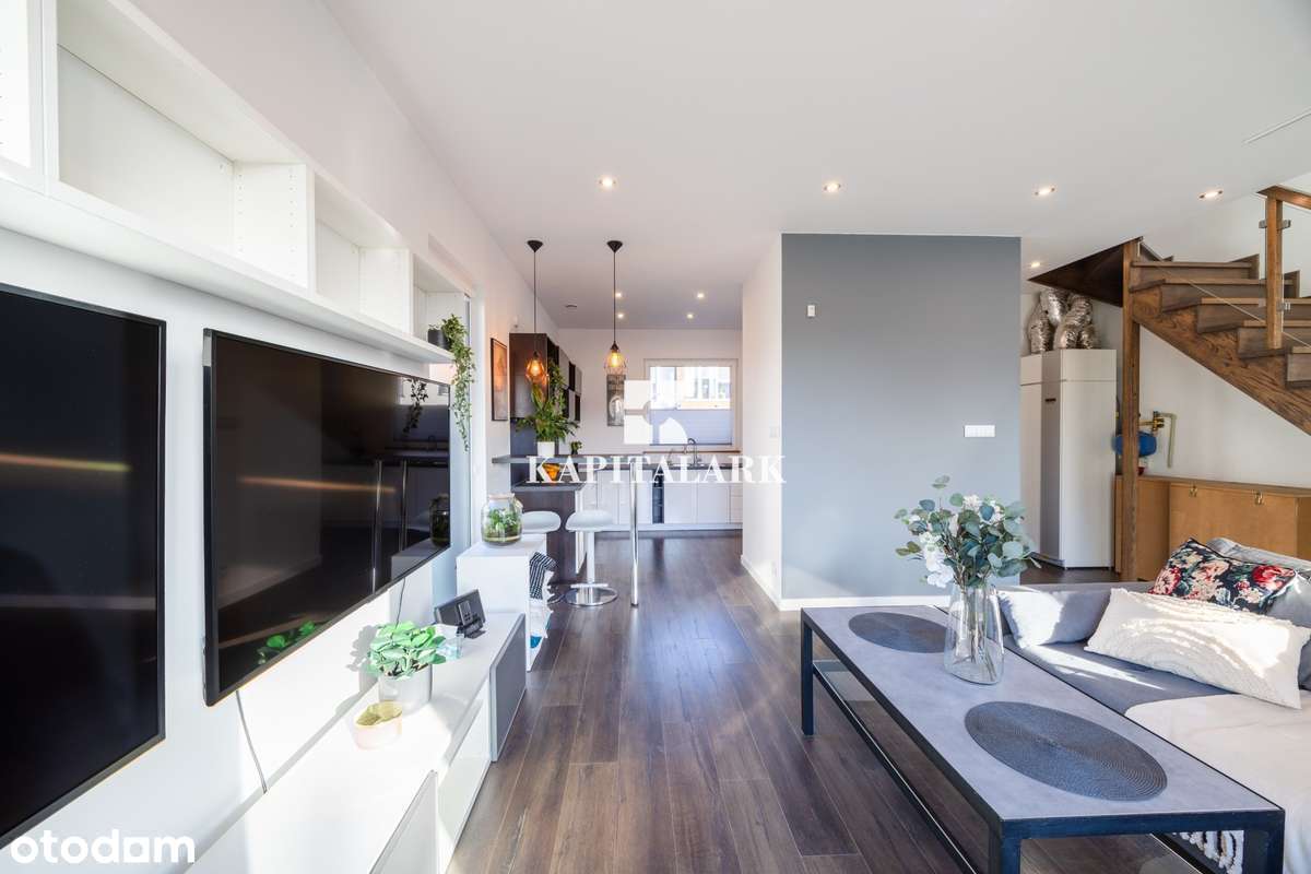 Pasywny dom w zielonej części Łomianek | 4 miejsca parkingowe | Ogród - Pełny obrazek: 4/20