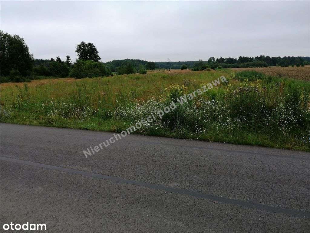 Duża działka przy asfalcie.-0
