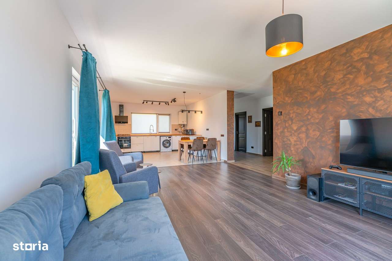 Casă Individuală de Închiriat, Încălzire în Pardoseală, Teren 400 mp - Imagine principală: 4/20