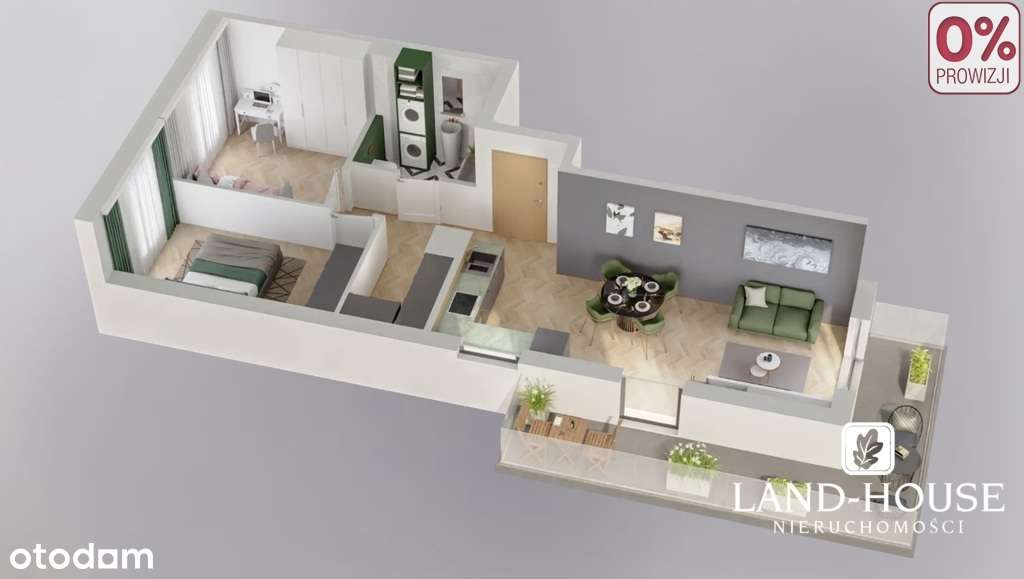 Kompaktowe mieszkanie M3 blisko PKP - Pełny obrazek: 3/10