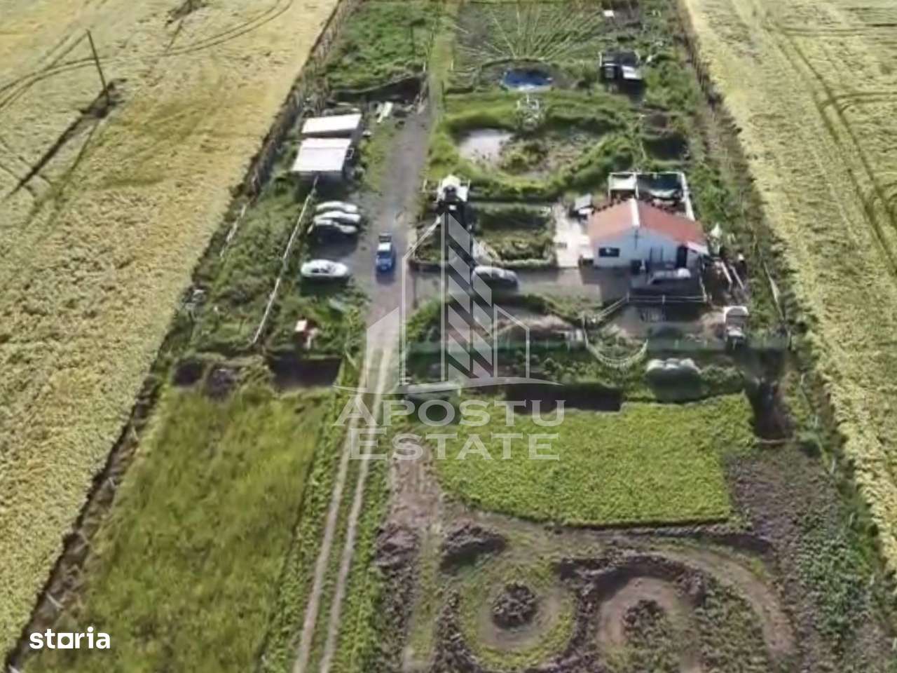 Farmhouse la 14km de Timisoara, teren agricol 1ha - Imagine principală: 4/5