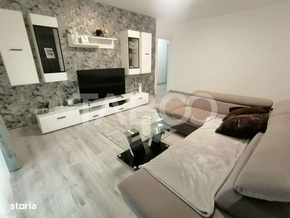 Apartament decomandat de vanzare mobilat utilat balcon Selimbar Sibiu - Imagine principală: 2/14