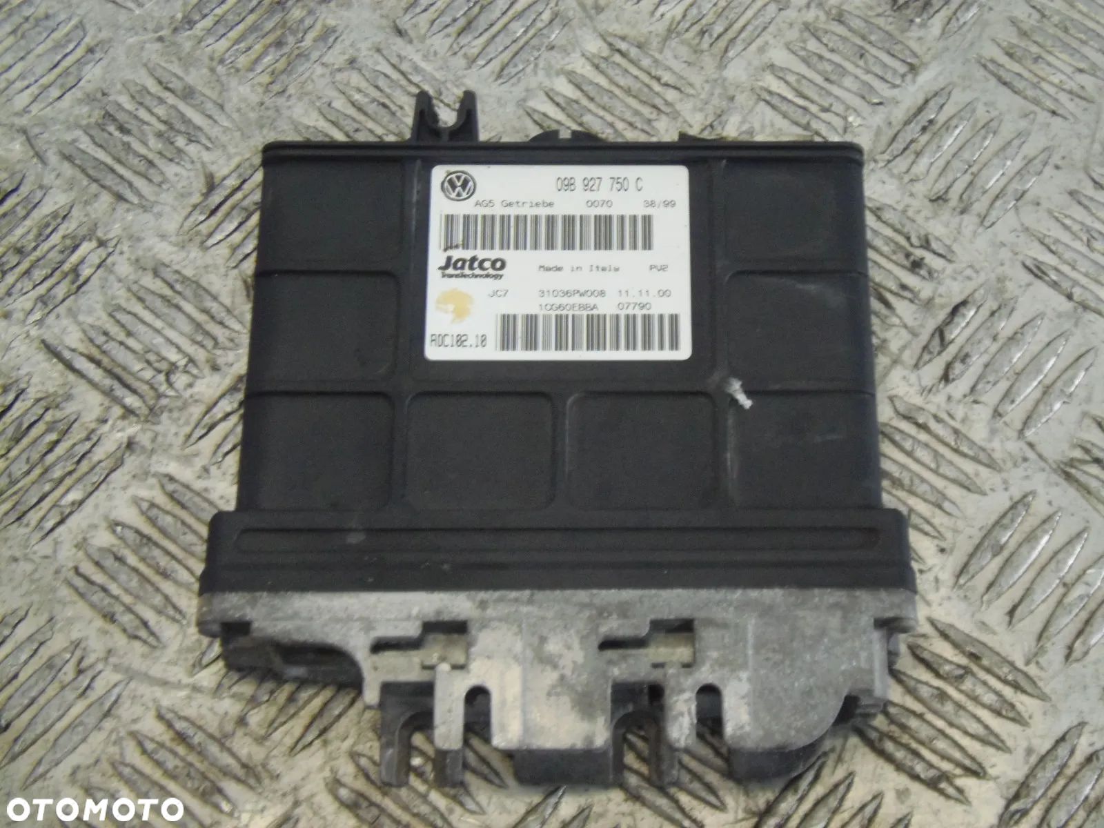 STEROWNIK KOMPUTER SKRZYNI VOLKSWAGEN SHARAN 2.8 09B927750C 2003R - 1