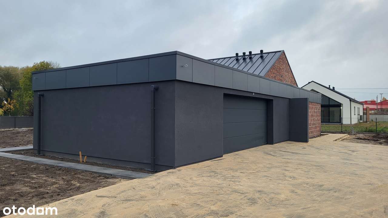 Dom S3 w sytlu loftowym w Papowie Toruńskim Osieki-6