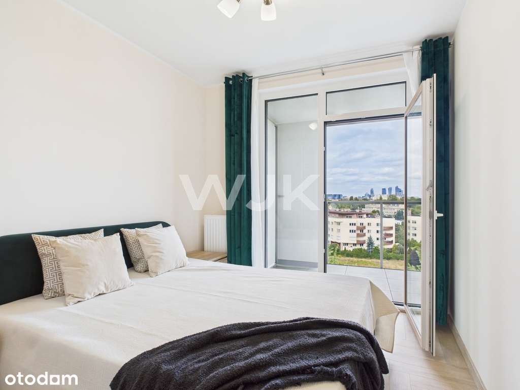 60m2, 3 pokoje, widok na Warszawę, Włochy - Pełny obrazek: 5/11