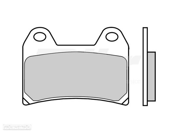 07bb1907 - pastilhas de travão orgânicas brembo 07bb1907 - 1