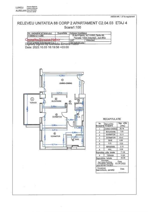 Apartament 3 Camere – Nou | Pipera-13