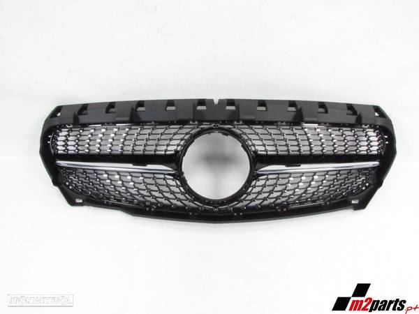 Grelha Look Diamond 1ªFase Frontal Seminovo/ Original MERCEDES-BENZ CLA Coupe (C... - 1