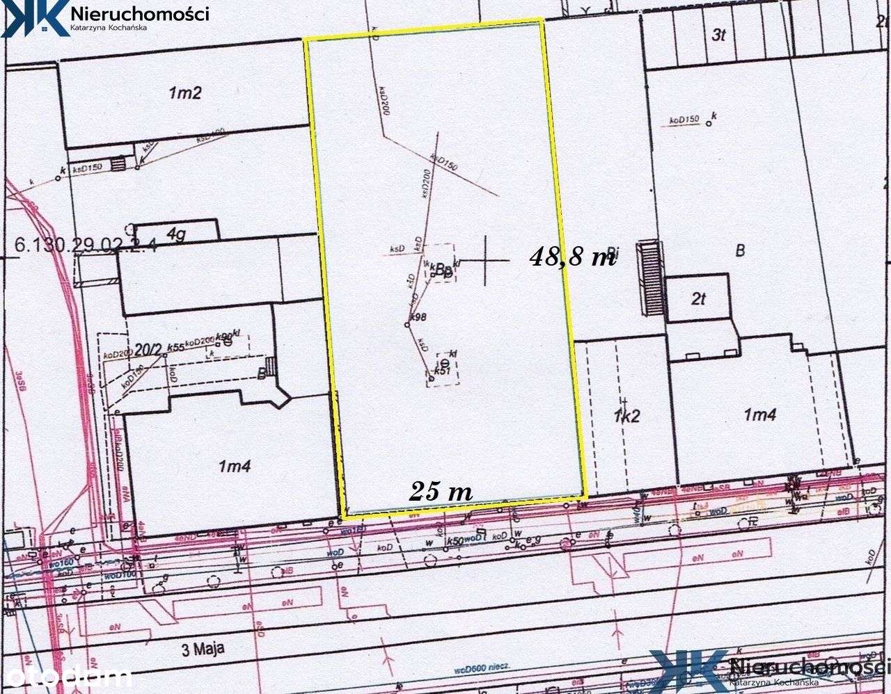 Działka budowlana w centrum Chorzowa, ul. 3 Maja! - Pełny obrazek: 4/5