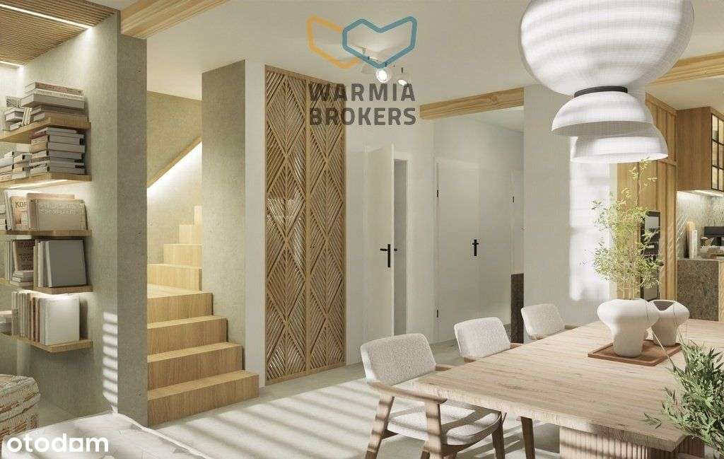 Energooszczędny dom zab. szeregowa w Bartągu-6