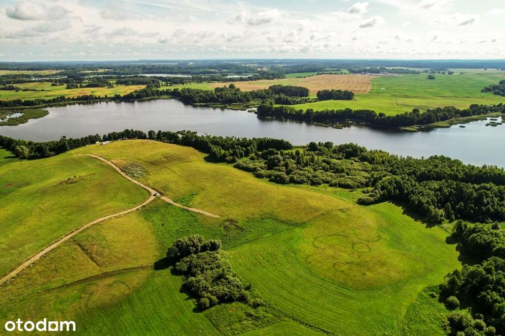 Działki z linią brzegową oraz pięknym widokiem na jezioro Stromek!-10