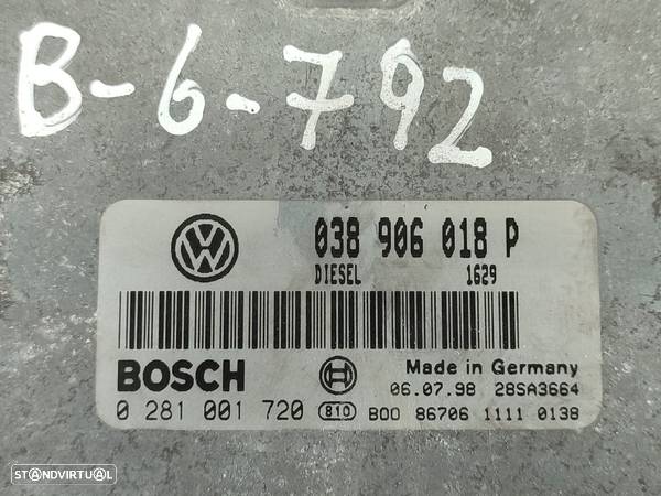 Centralina Do Motor Volkswagen Passat Variant (3B5) - 5
