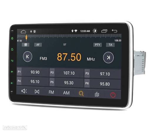 AUTO RADIO GPS 1 DIN ANDROID 12 LCD TÁCTIL 10" - 6
