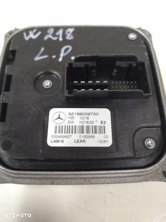 MERCEDES MODUŁ STEROWNIK PRZETWORNICA LAMPY LED ILS 2189009700 - 3