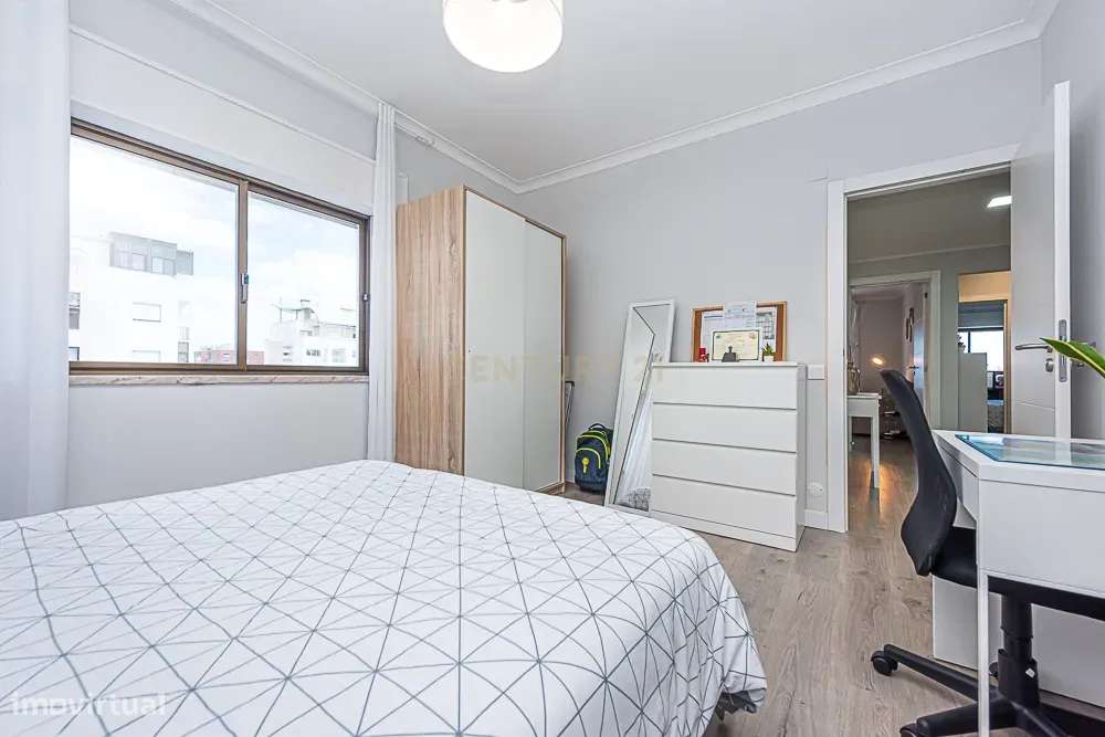 T3 com Vista Cidade e Rio  na Zona Prime do Liceu ✨-14