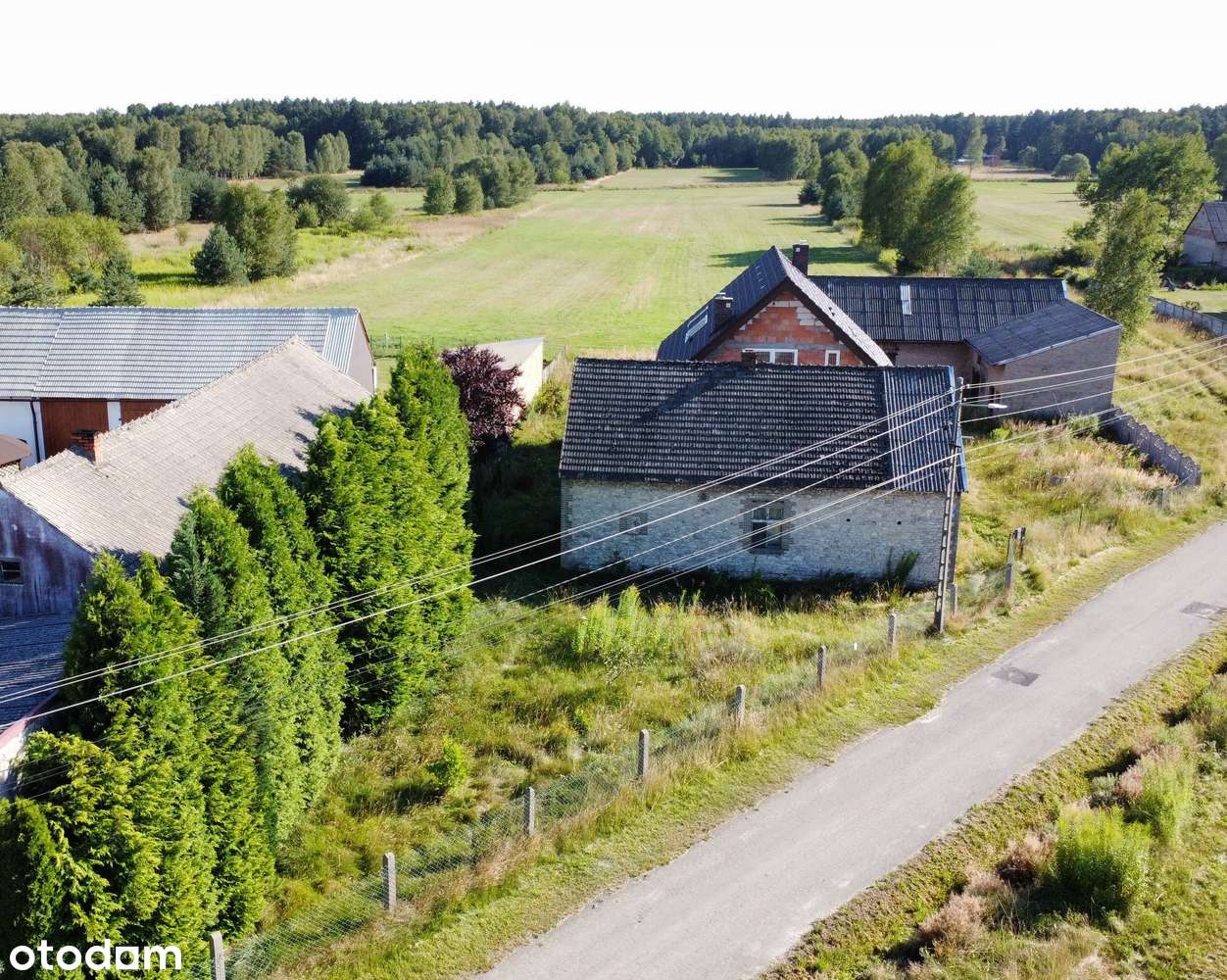 Działka 2,5 HA ! Z widokiem na las ! 5 pokoi i 3 łazienki ! Nowy dom !-3