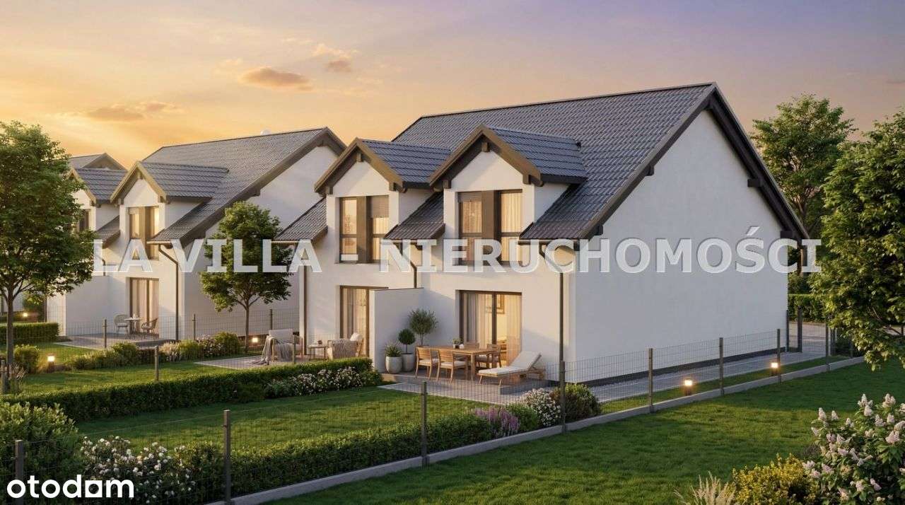 Nowy bliźniak | 4 pokoje | Ogród 310m