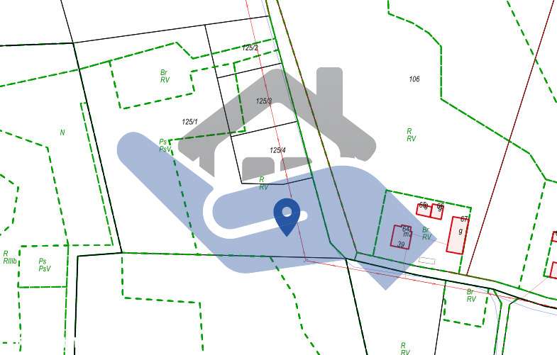 Działka na sprzedaż, Zajezierze - Pełny obrazek: 4/6