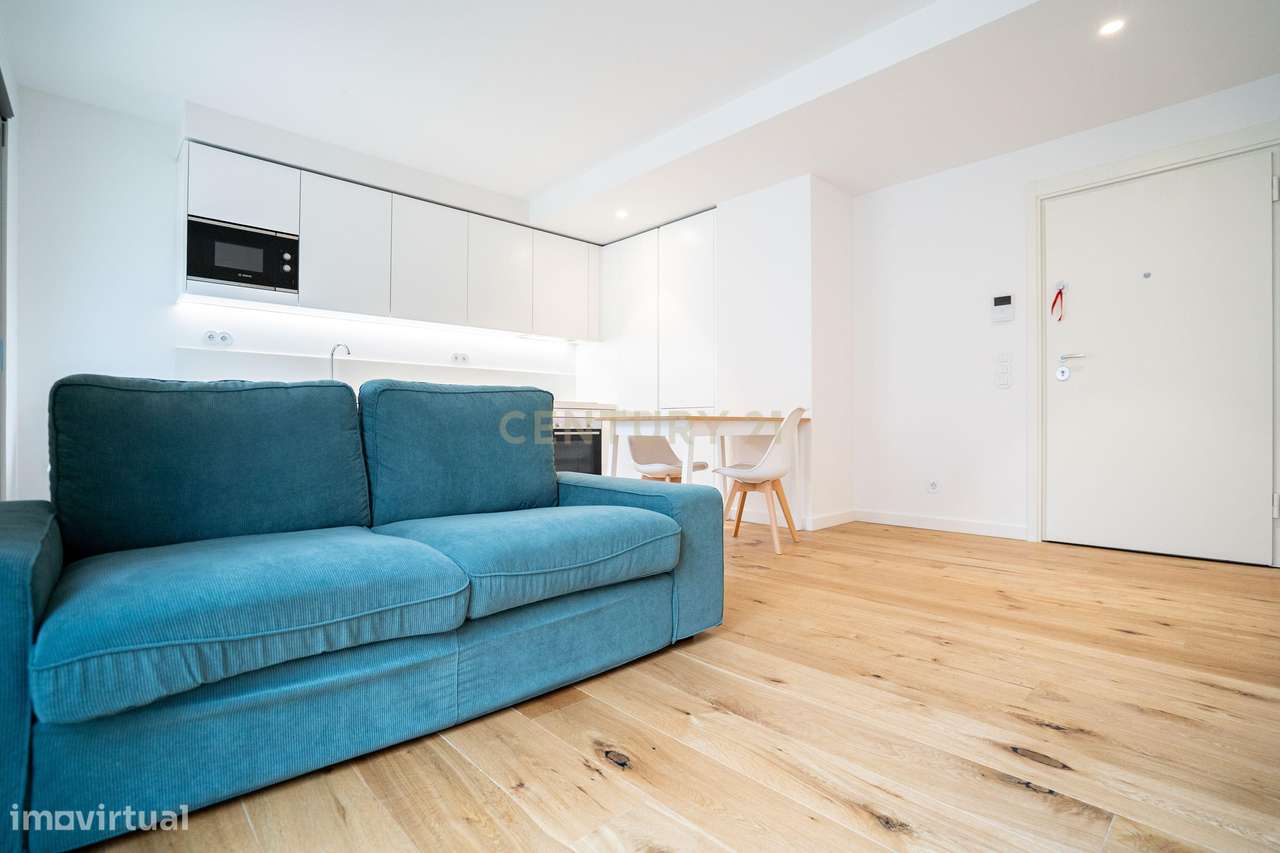 Apartamento T1 Novo | Edifício Turquesa | Algés, Dafundo-5