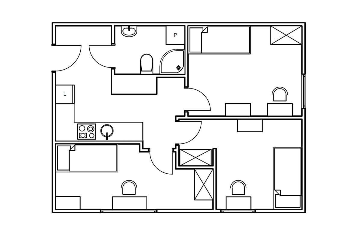Widzew - Zarzewie: nowoczesne 3-pokojowe mieszkanie. Najem 3500 Pln/mc - Pełny obrazek: 2/16