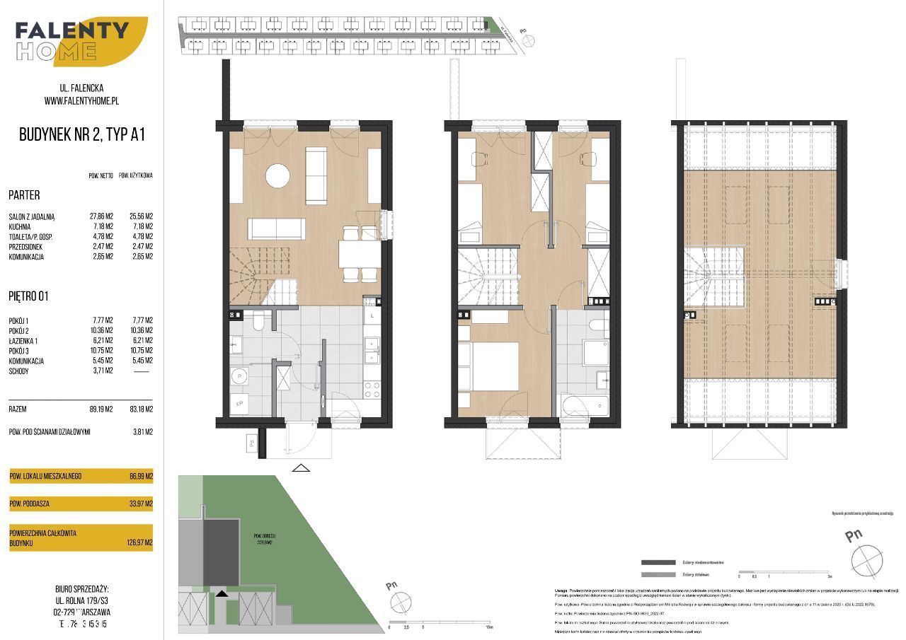 Falenty Home | dom nr 2| 86,99m2 + poddasze